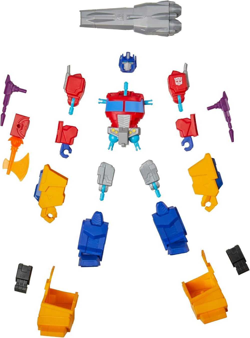 Transformers Mixmashers Optimus Prime Customizable Deluxe Action Figurer & tilbehør Actionfigurer Naty Shop