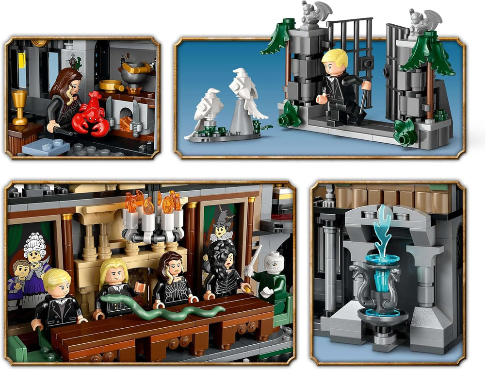 LEGO Harry Potter Malfoy Family Country Estate, fantastisk legetøj at samle og vise frem, gave til drenge, piger og fans af troldmandsverdenen, gaveide med 9 minifigurer 76453 Byggesæt Besuche den LEGO-Store