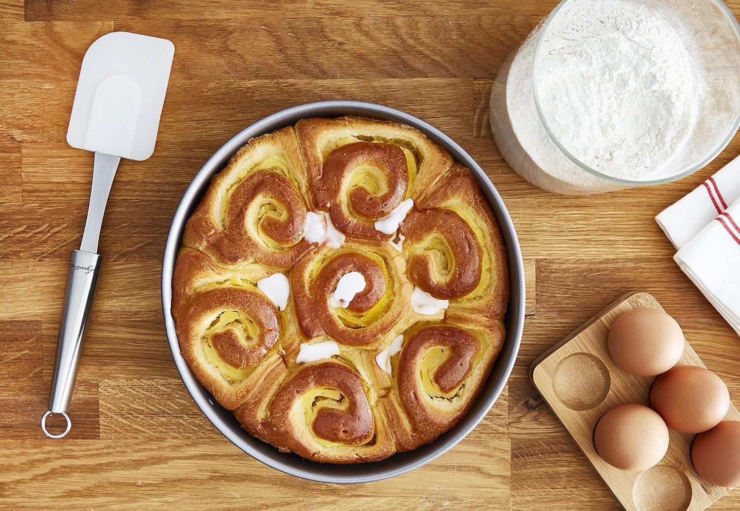 Gustosa Backform 12 Muffin Aus Stahl, Antihaftbeschichte, Für Backofen, Schwarz, 38 X 27 Cm Forme og bakker til bagning Naty Shop