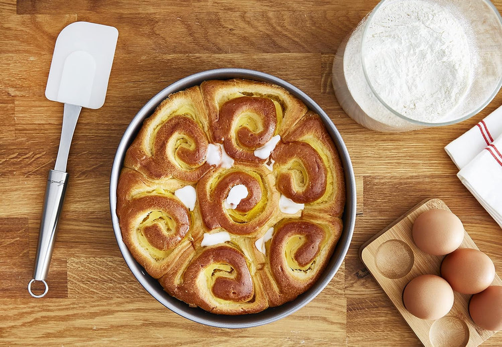 Gustosa Backform 12 Muffin Aus Stahl, Antihaftbeschichte, Für Backofen, Schwarz, 38 X 27 Cm Forme og bakker til bagning Naty Shop