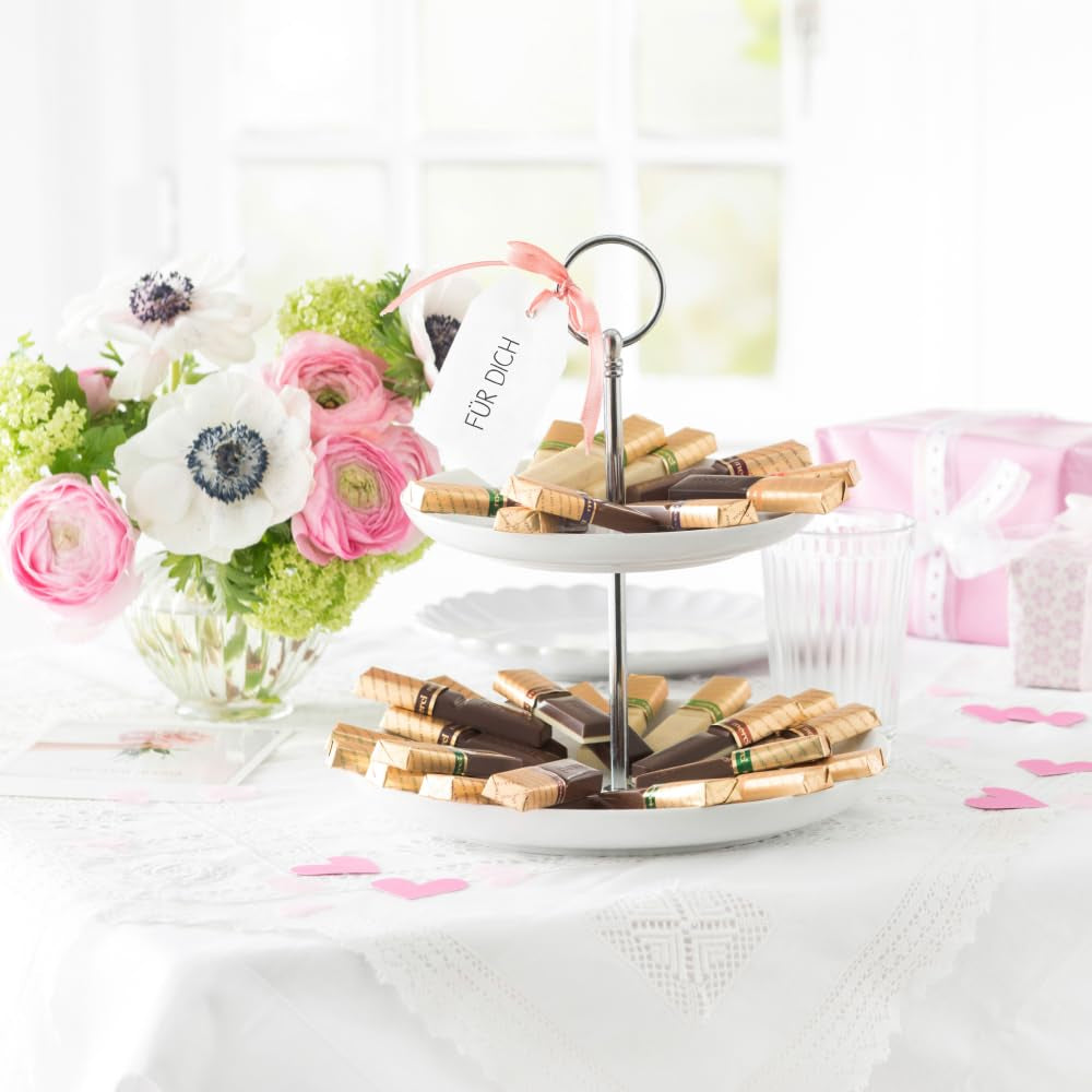 Finest Selection Variety Mandel Crunch – 10 x 250 g – Fyldte og ufyldte chokoladespecialiteter