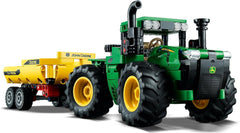 LEGO Technic John Deere 9620R 4WD traktor med tipvogn Klassisk landbrugslegetøj til børn Drenge og piger 8 år gammelt samlermodelsæt 42136 byggesæt Besuche den LEGO-Store