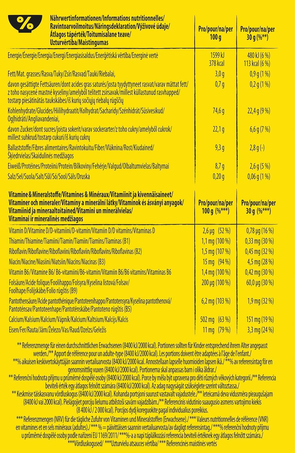 Nestlé Nesquik sprød morgenmad, korn med chokolade og fuldkorn, 1 pakke (1 x 1 kg)