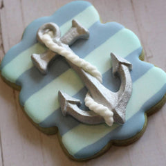 Katy Sue, Mold Silikone Decor Nautic - Ancore Bucatarie Naty Shop