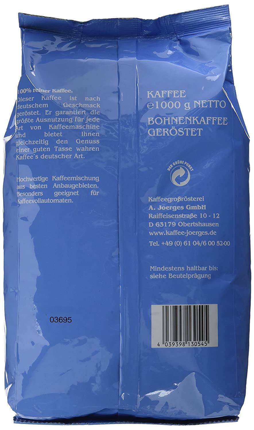 Gorilla Café Creme, 1 kg (pachet de 2)