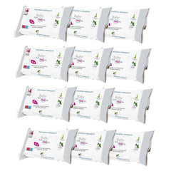 Babyservietter med talkum til følsom hud, alkoholfri, hudvenlig, pH 5,5, let duftende, 1200 Count (12 Pack)