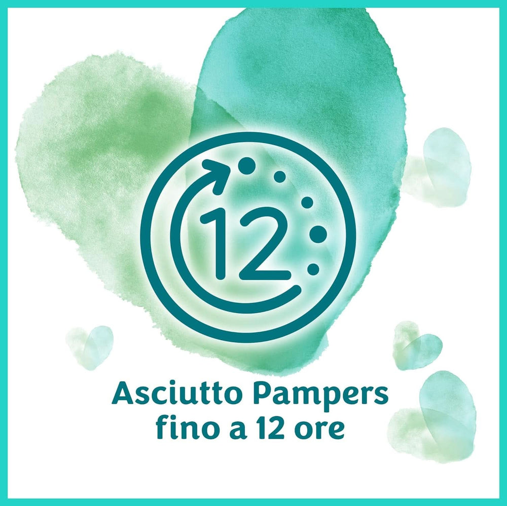 Pampers Naturello, 76 bleer med bomuld og naturlige plantematerialer, 0% parfume, str. 4 (7-18 kg) Mor og barn Naty Shop
