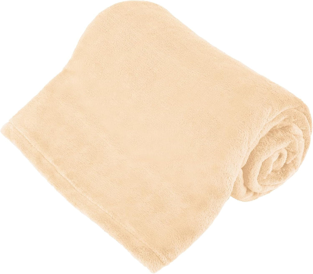 Teesa pătură fleece 200X220 Cm gri TSA8902-1 Paturi si Cuverturi Teesa Smântână 150 X 200