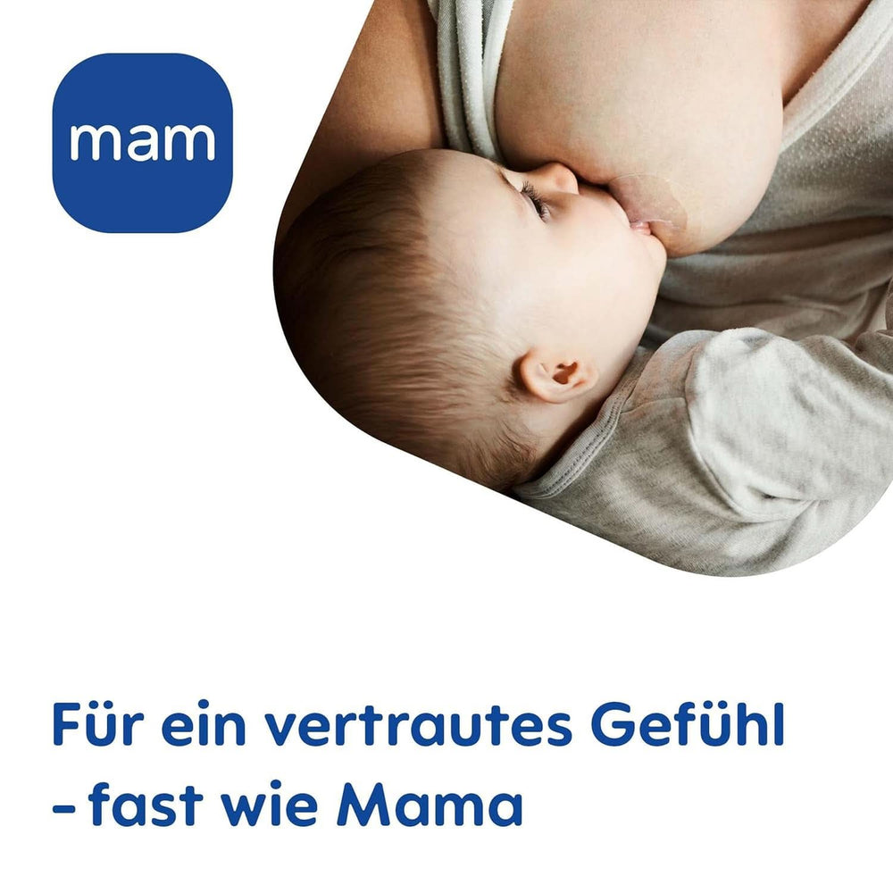 MAM Stillhütchen Größe S (Ø 17 Mm) Im 2Er-Set, Extra Weiche Brusthütchen Zum Schutz Beim Stillen, Brustwarzenschutz Für Maximalen Hautkontakt Zwischen Mutter Und Kind Accessories Mad og Amning Bebe Naty Shop