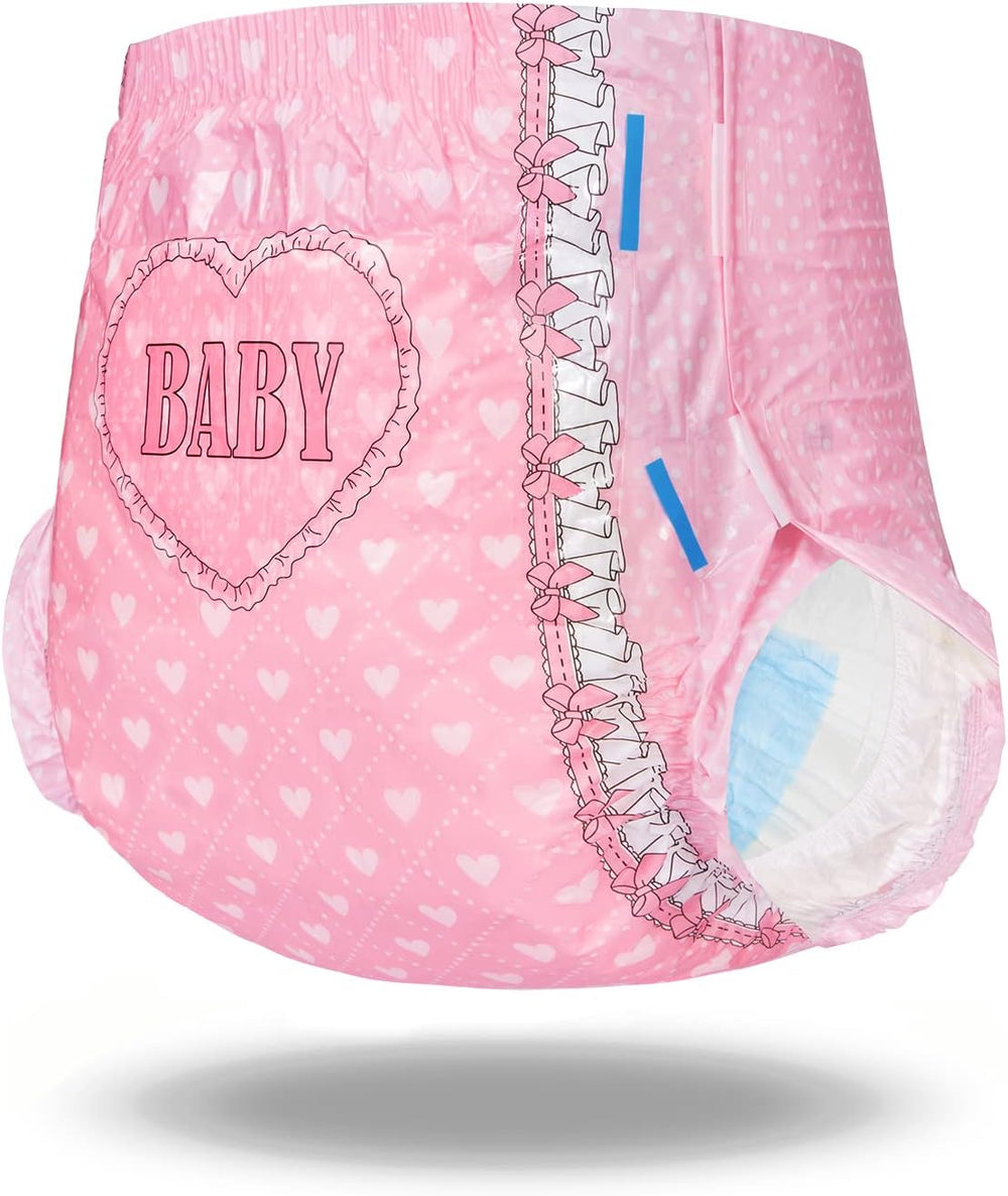 Bleer med tryk til voksne 5500-5800 ml 2-pak - Blushing Baby (M)