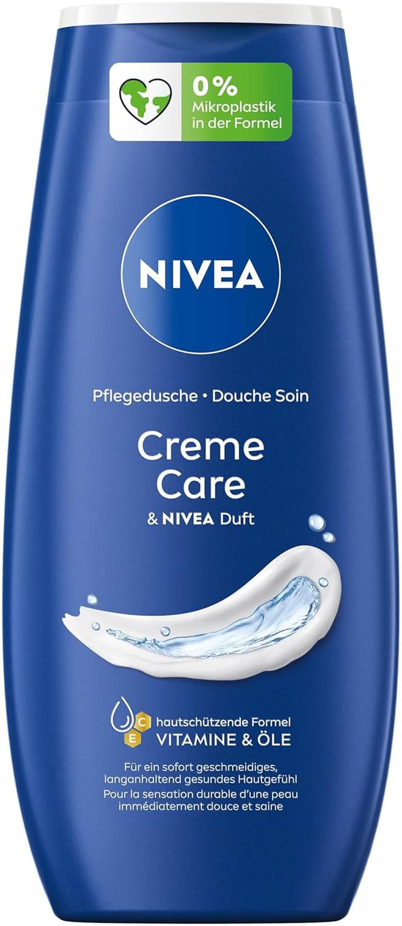 NIVEA Creme Care, gel de duș cu vitamine și uleiuri esențiale, 250 ml Duș și baie Naty Shop