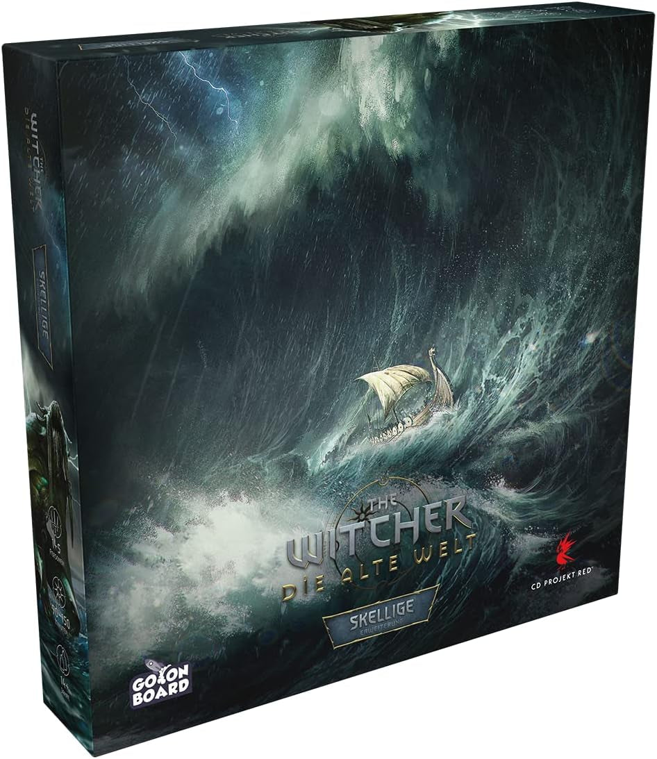 Gå ombord, The Witcher: The Old World, Expansion, Expert Game, Board Game, 1-5 Players, Ages 14+, 90-150 minutes, German