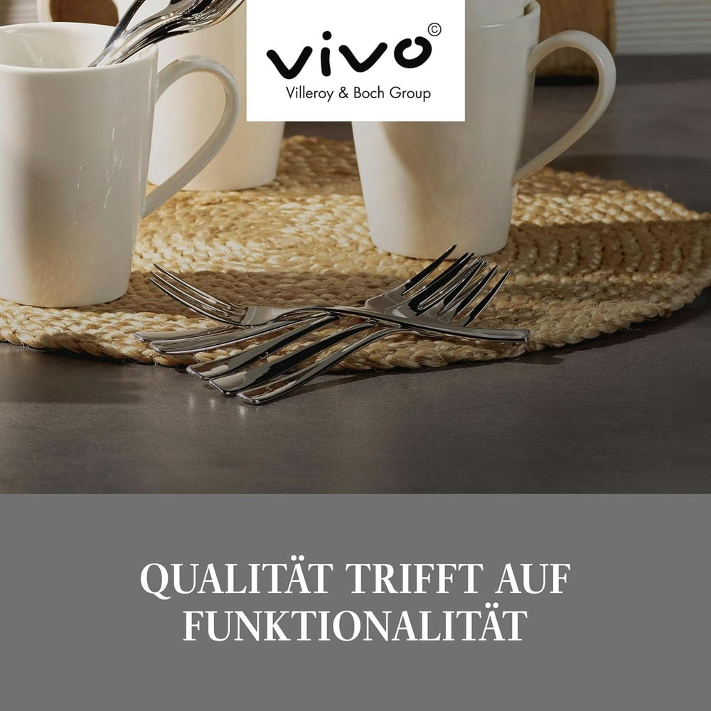 Vivo by Villeroy & Boch - Voice Basic bestiksæt 30 dele til 6 personer Naty Shop