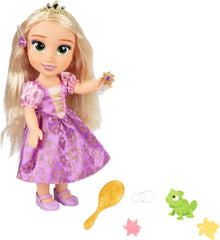 Disney Princess Singing Rapunzel Doll 35 Cm, Synger "I See the Light", Indeholder tilbehør for mere sjov, Perfekt til piger over 3 år, Purple Dolls Naty Shop