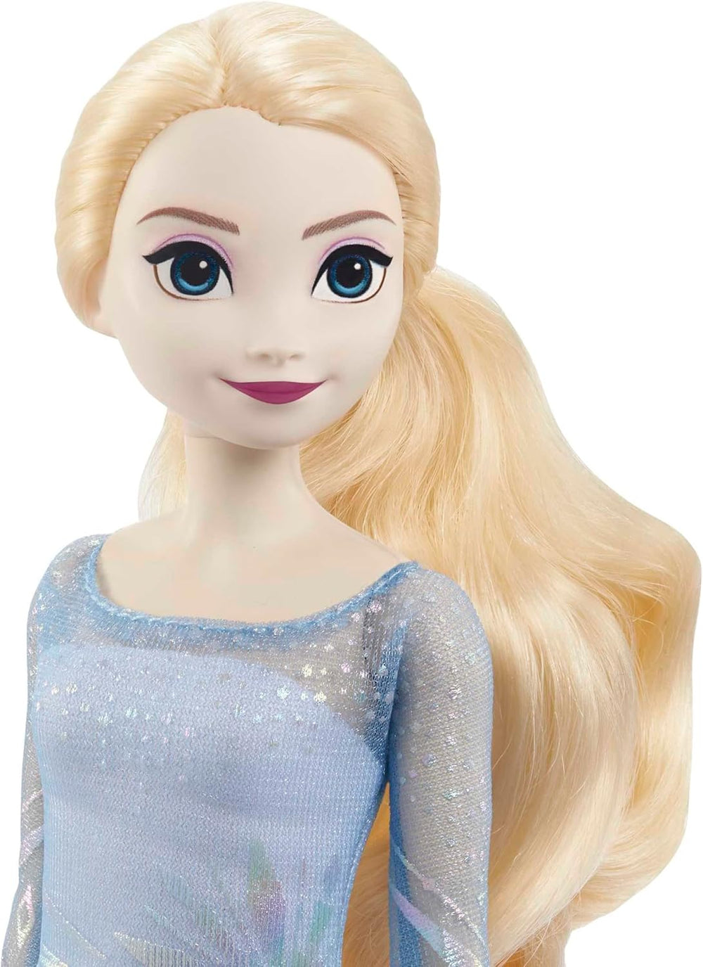 Mattel DISNEY Frozen Elsa și Nokk - Păpușă Elsa articulată, Figurină de apă Majestic Nokk, Inspirată de al doilea film, pentru copii cu vârsta de 3 ani și peste, HLW58