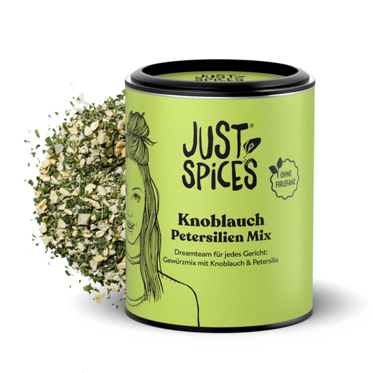 Just Spices Turbo Sharper Allrounder I Mehr Wumms for jedes Gericht mit dreifach Chili I Gewürzdose, 61 g