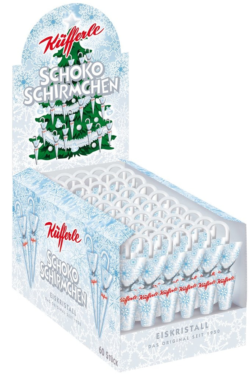 Chokoladeskygger Küfferle Polar Silver 810g (60 stk.)
