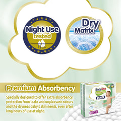 Premium bukser størrelse 8 med ultra-blødt filter, XXL (20+ kg), 104 stk.