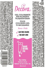 9600507 COLORANT ALIMENTAR GEL ROZ 14 G