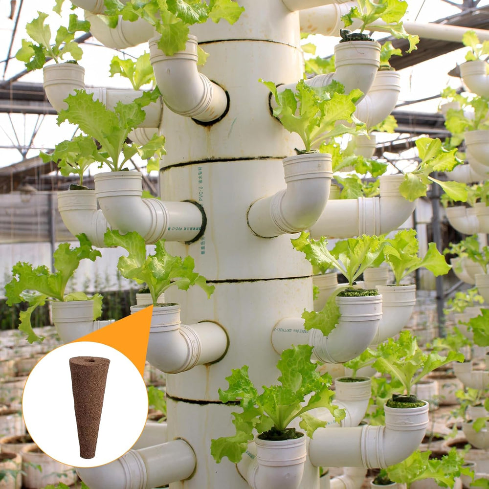 50 hydroponiske vækstsvampe, hydroponiske frøplantesvampe, roddyrkningssvampe, velegnet til forskellige slags knopper, såsom tomat, jordbær, mynte