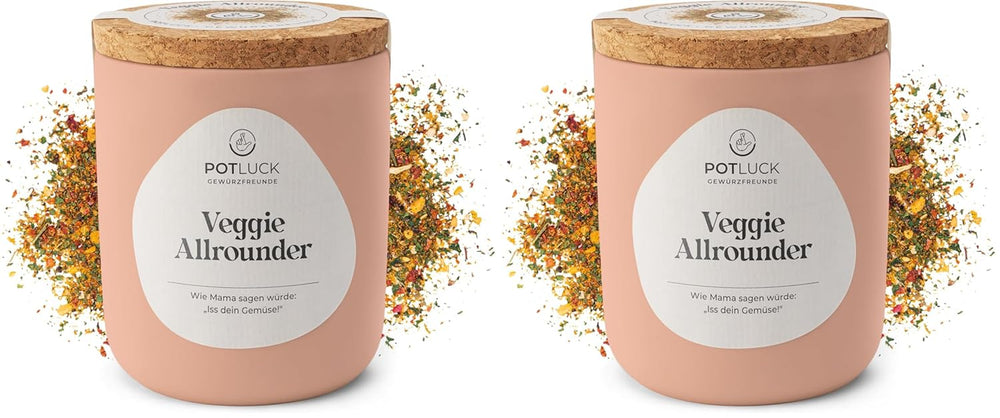 Potluck | Stullen Spice | Gewürzzubereitung im Keramiktopf | 60 g | Vegansk, glutenfri og med naturlige ingredienser