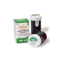 , 9600819 Colorant alimentar în gel, colorant alimentar în gel ideal pentru acoperiri și decorațiuni, creează culori intense și strălucitoare, fabricat în Italia, 28 de grame, culoare verde frunză.