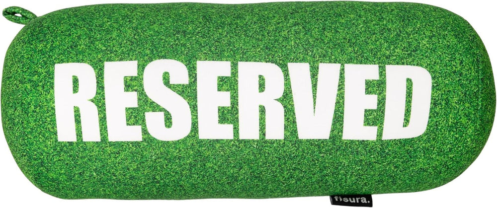 FISURA Pernă de plajă, Culoare gradient, 29 X 12 Cm, Pernă de relaxare, Roz, Pernă de călătorie originală, Pernă de camping din poliester, Demontată Perne calatorie Naty Shop Rezervat