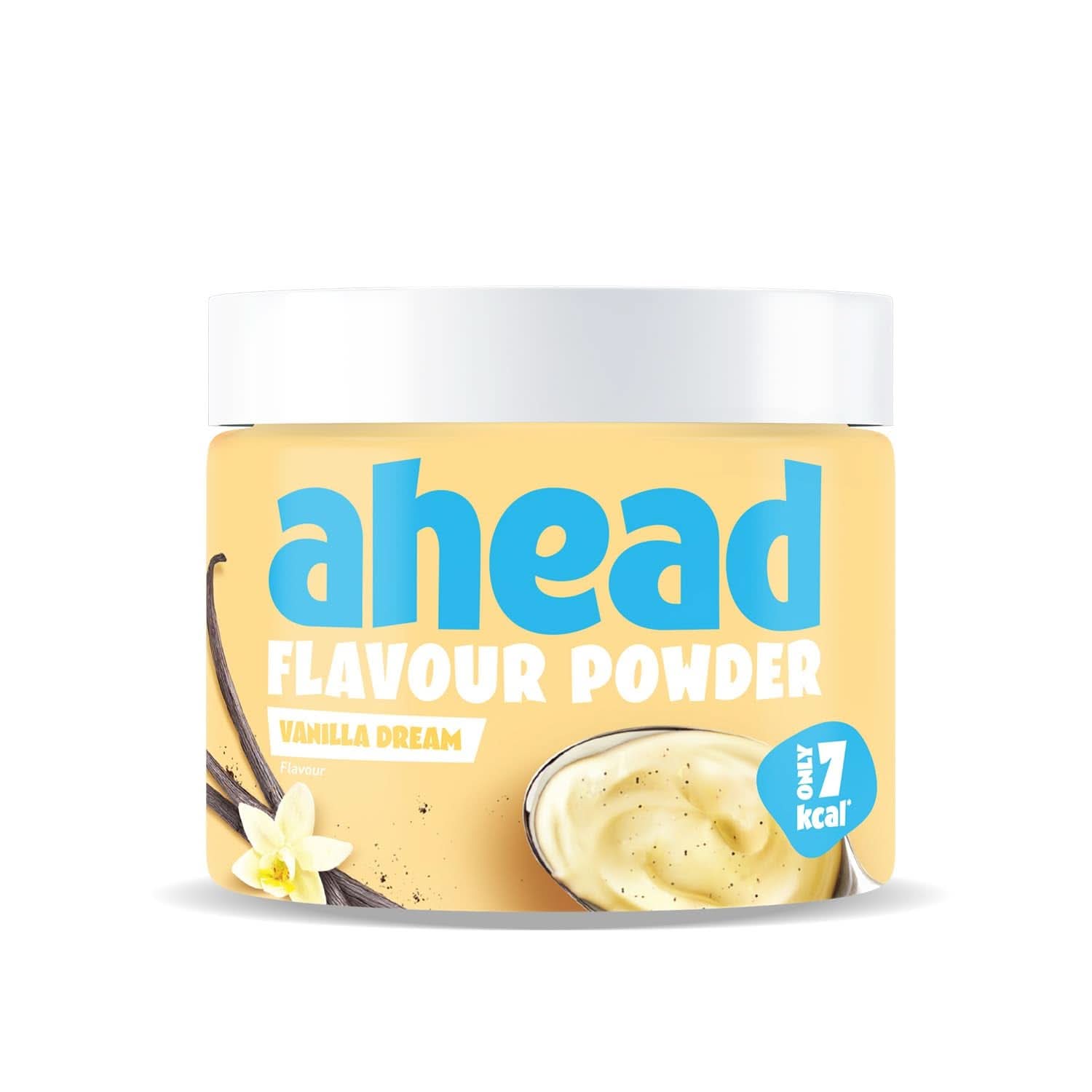 Ahead Flavor Powder, Strawberry Chokolade 250 gram, 83 portioner Flavours Naty Shop Vanilla