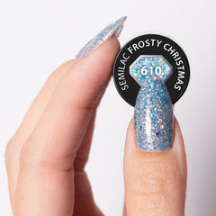 Semilac UV neglelak 610 Frosty Christmas 7 ml