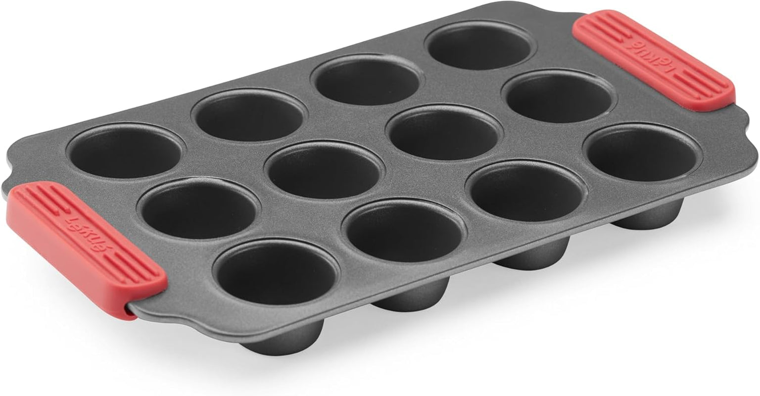 Lékué Muffin-Backform, Antihaftbeschichte, Metall, 6 Mulden Forme og bageplader Naty Shop Mini Muffins