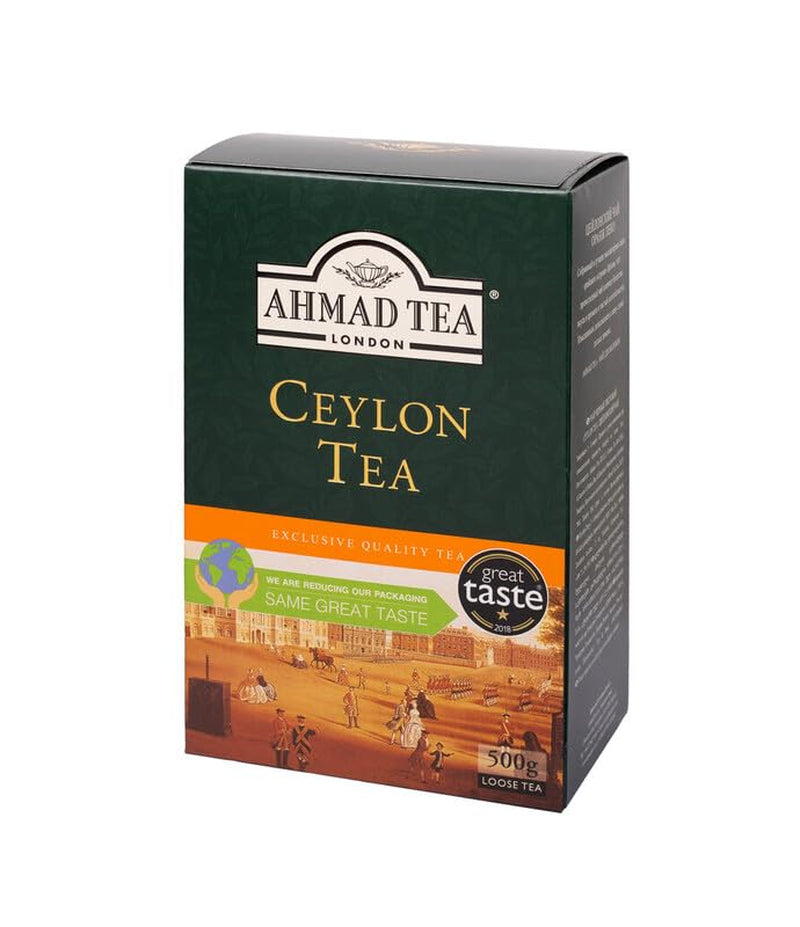 Ahmad Tea - Ceylon - Ceai negru din Sri Lanka, frunze de ceai mai mari, vrac - 500G