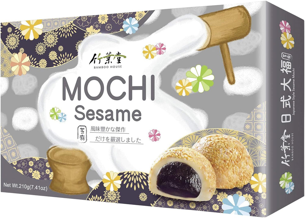 BAMBUSHUS Mochi, sesam, 210 g