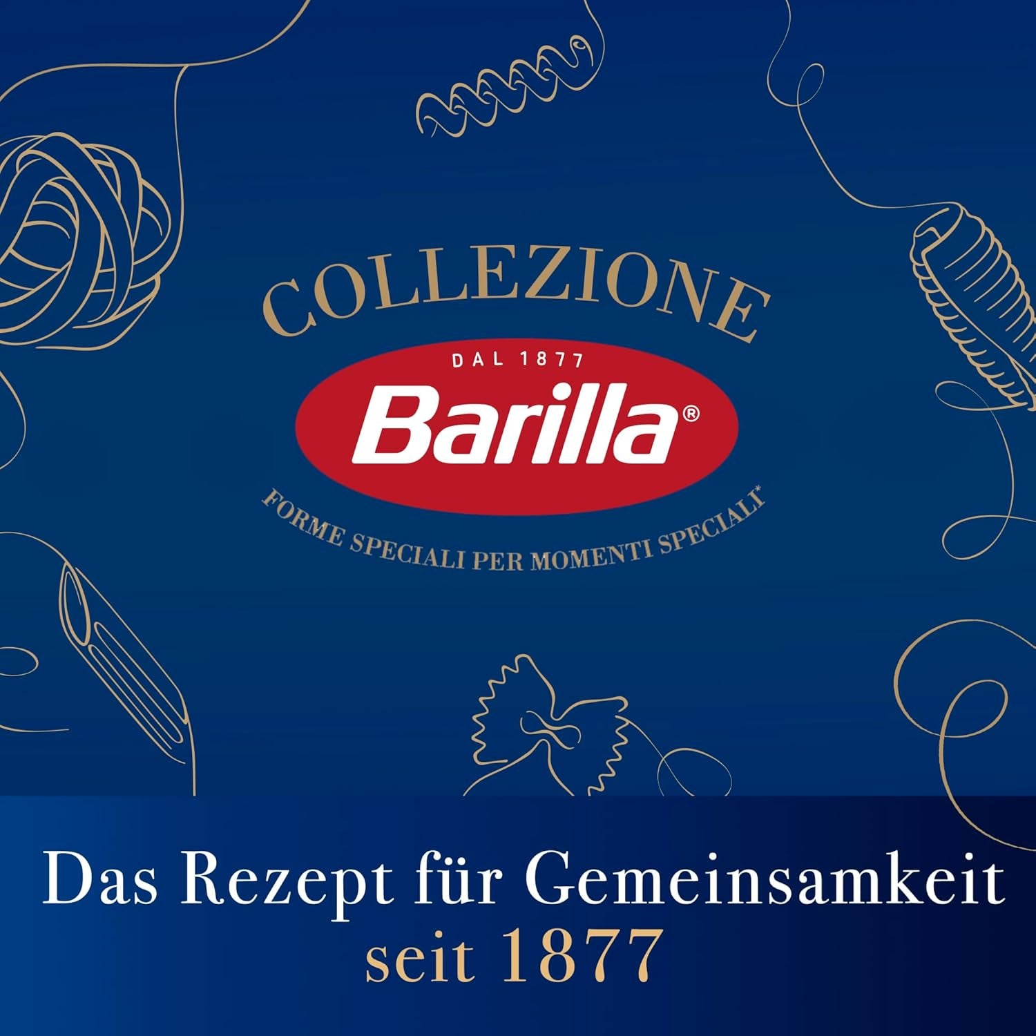 Barilla Collezione Mezze Penne Tricolore, 500 g