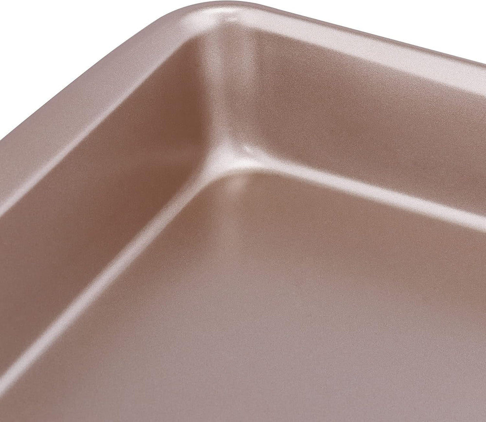 Relaxdays bradepande, non-stick, 4 liter, kulstål, brune Forme og bageplader Naty Shop