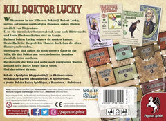 Pegasus Spiele 51797G Kill Doctor Lucky, hvid