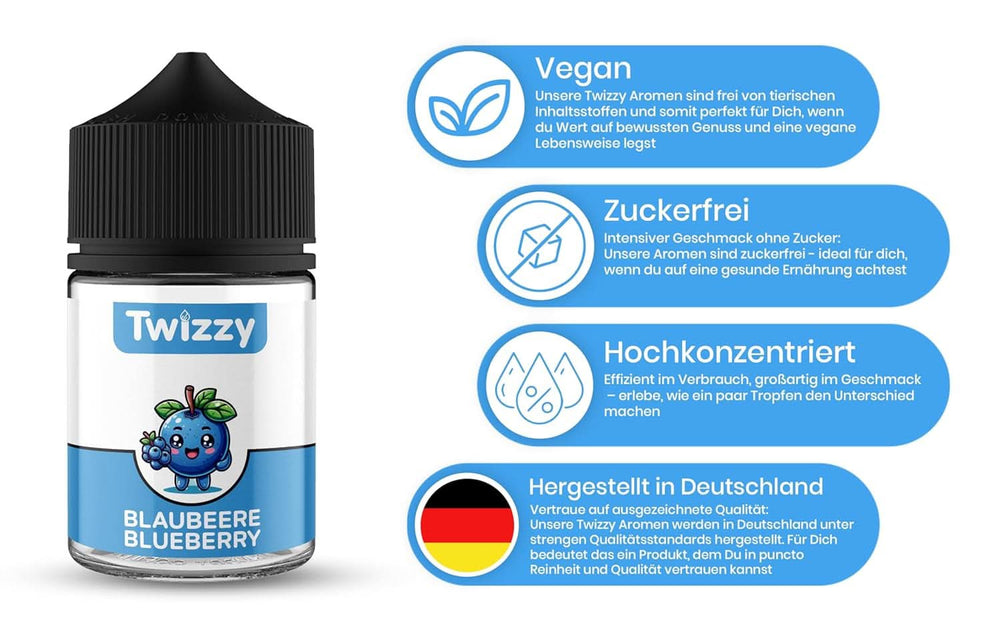Twizzy Cranberry, Madsmag -60 ml - Intens aroma - Ideel til bagning Aromas Naty Shop