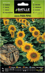 Batlle Aromatic Seeds - Sunflower for Pipes (Seeds - 30Cm)