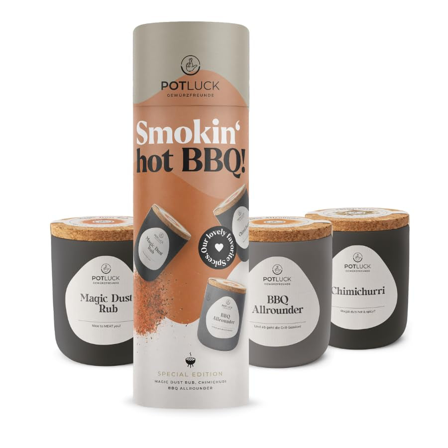 Potluck | Feta Gewürz | Gewürzmischung im Keramiktopf | 50 g | Mit natürliche indholdsstoffer