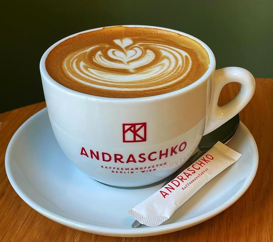 Espresso Bohnen - Wiener Kaffeehausmischung Espresso Blend - milde Röstung mit 100 % Arabica aus 7 Herkunftsländern - frisch in Berlin geröstet - 1k g