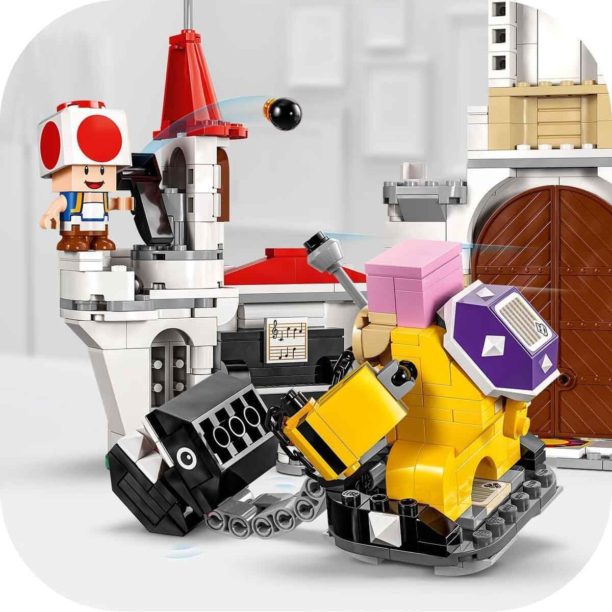 LEGO Super Mario Roy's Battle at the Mushroom Palace Eventyrsæt med Nintendo Characters Gave til piger, drenge og spillere 7 år gamle 71435 Byggesæt Besuche den LEGO-Store
