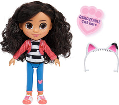 Gabby's Dollhouse, 20 cm høj Gabby Girl dukke, velegnet til børn fra 3 år og over Naty Shop Dolls