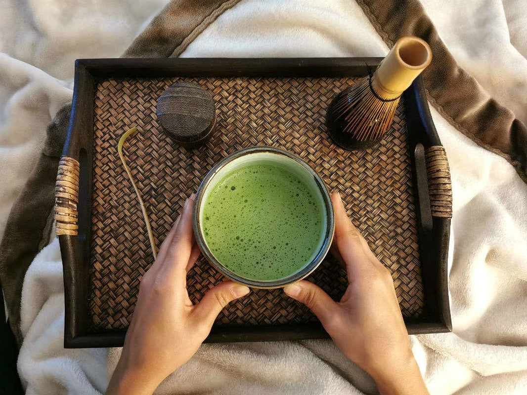 Ceremonial Matcha Japan 30G - Testat în laborator - Frunze Tencha First Flush umbrite Calitate ceremonială, pudră de ceai verde din Kagoshima, Teaclub