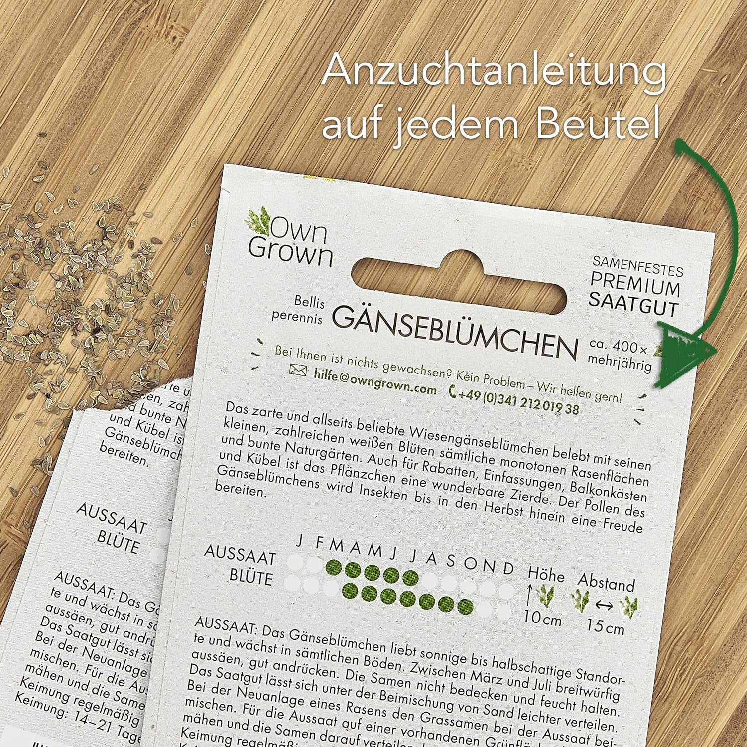 Petuniafrø: Premium petuniafrø til omkring 400 petuniaplanter – Smukke petuniafrø til altan- og haveplanter – Blomsterfrø – Slyngpetuniafrø – OwnGrown balkonblomster