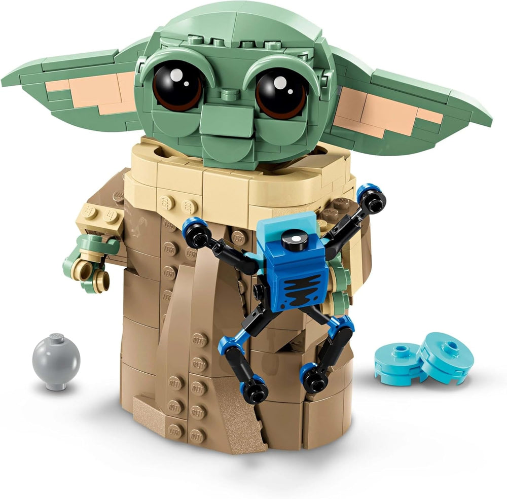 LEGO Star Wars 75403 Grogu i sin Mandalorian Repulsor-vugge - Samlet minifigur - Model til at bygge, lege og vise - Dekorationer til hjemmet - Gave til drenge og piger i alderen 10+ Byggesæt Besuche den LEGO-Store