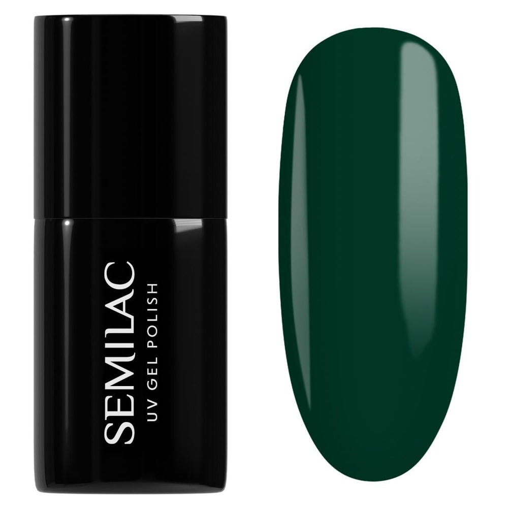 UV-neglelak Semilac Hybrid 309 Pine Green 7ml Festive Wonder Colors Collection