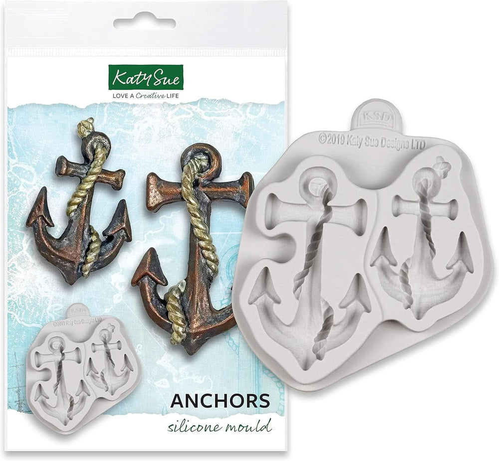 Katy Sue, Mold Silikone Decor Nautic - Ancore Bucatarie Naty Shop