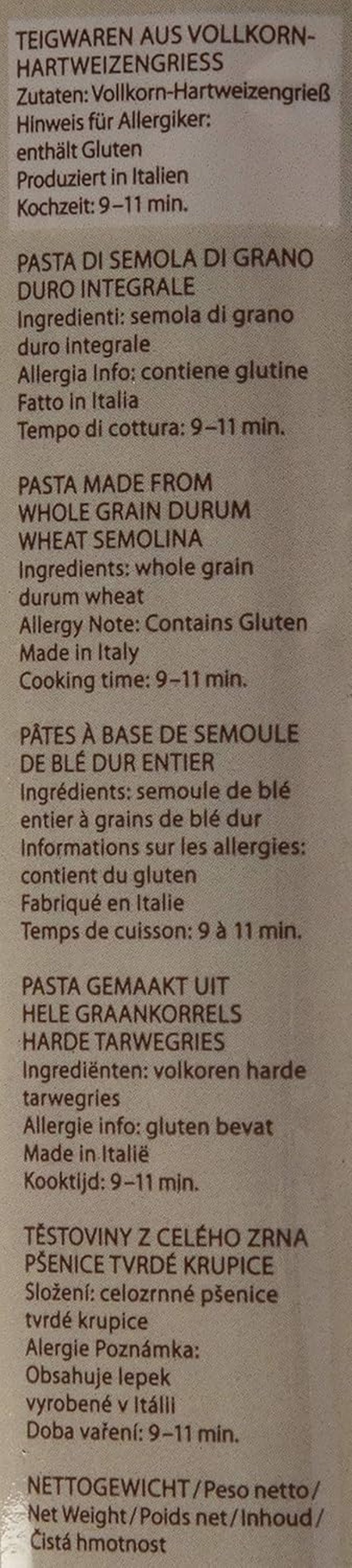 Spaghetti hel pasta, 500 g