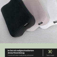 BLACKROLL® Recovery Pillow Set Jersey, pernă ortopedică pentru coloana cervicală din spumă cu memorie - Fabricat în Germania Perne ortopedice cervicale Naty Shop