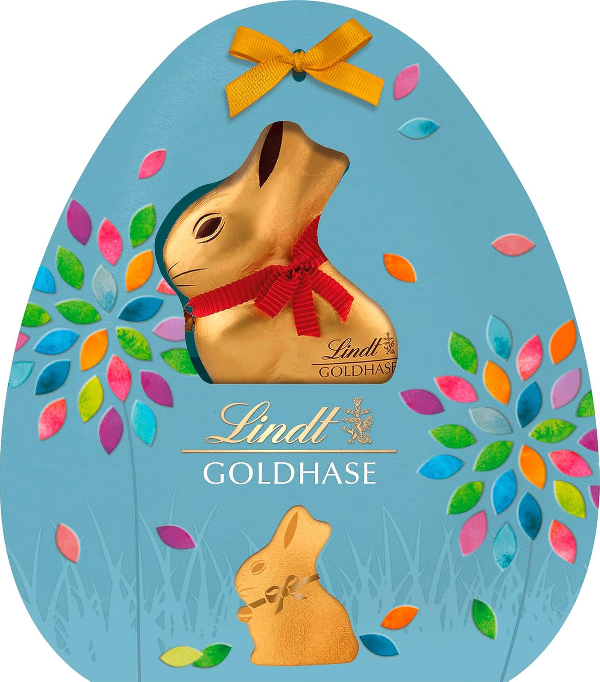 Lindt GOLDHASE Geschenk | 266 G | Vollmilch-Goldhasen & Schokoladen-Eier (Vollmilch, Cresta, Nougat) | Perfektes Schokoladen-Geschenk Für Ostern & Frühling Naty Shop Default Title