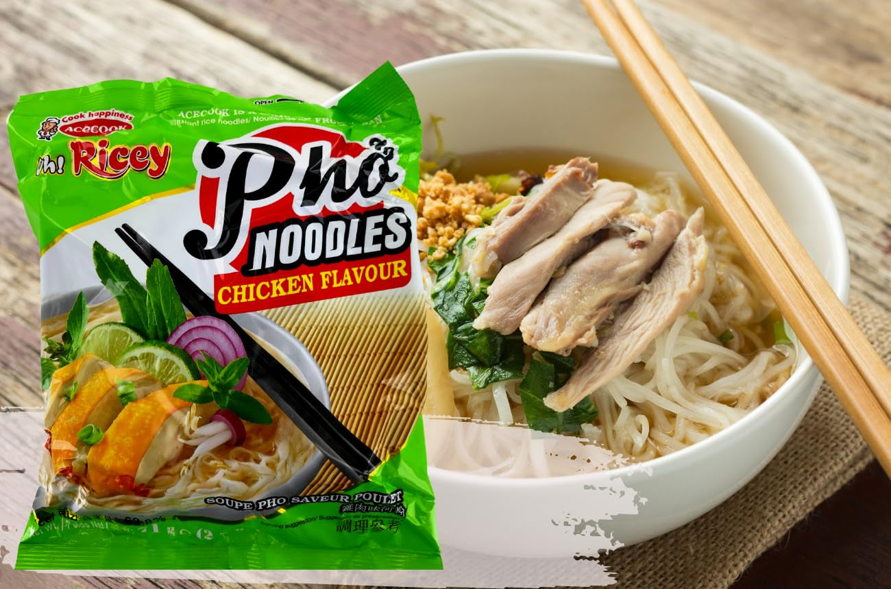 - ELLER instant nudler med kylling og ris - (1 x 71 g)